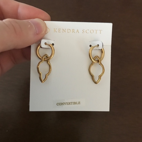 Kendra Scott Huggies earrings - Picture 2 of 3